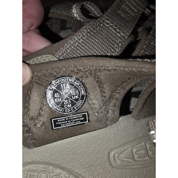 Keen Brindle Newport H2 Men’s Sandals Size 11.5 Gorpcore Outdoors Hiking
